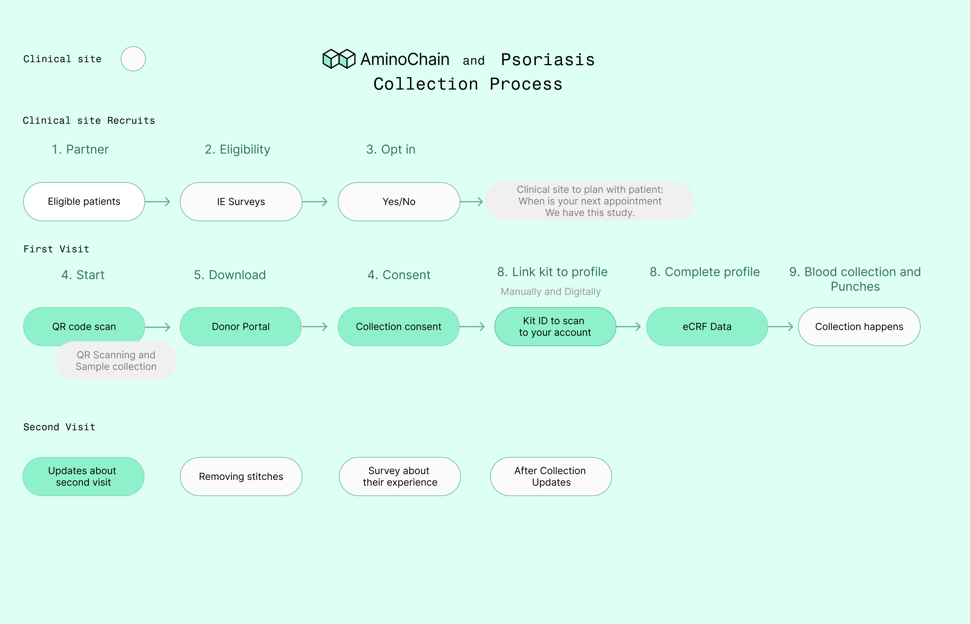 Service design — Psoriasis collection